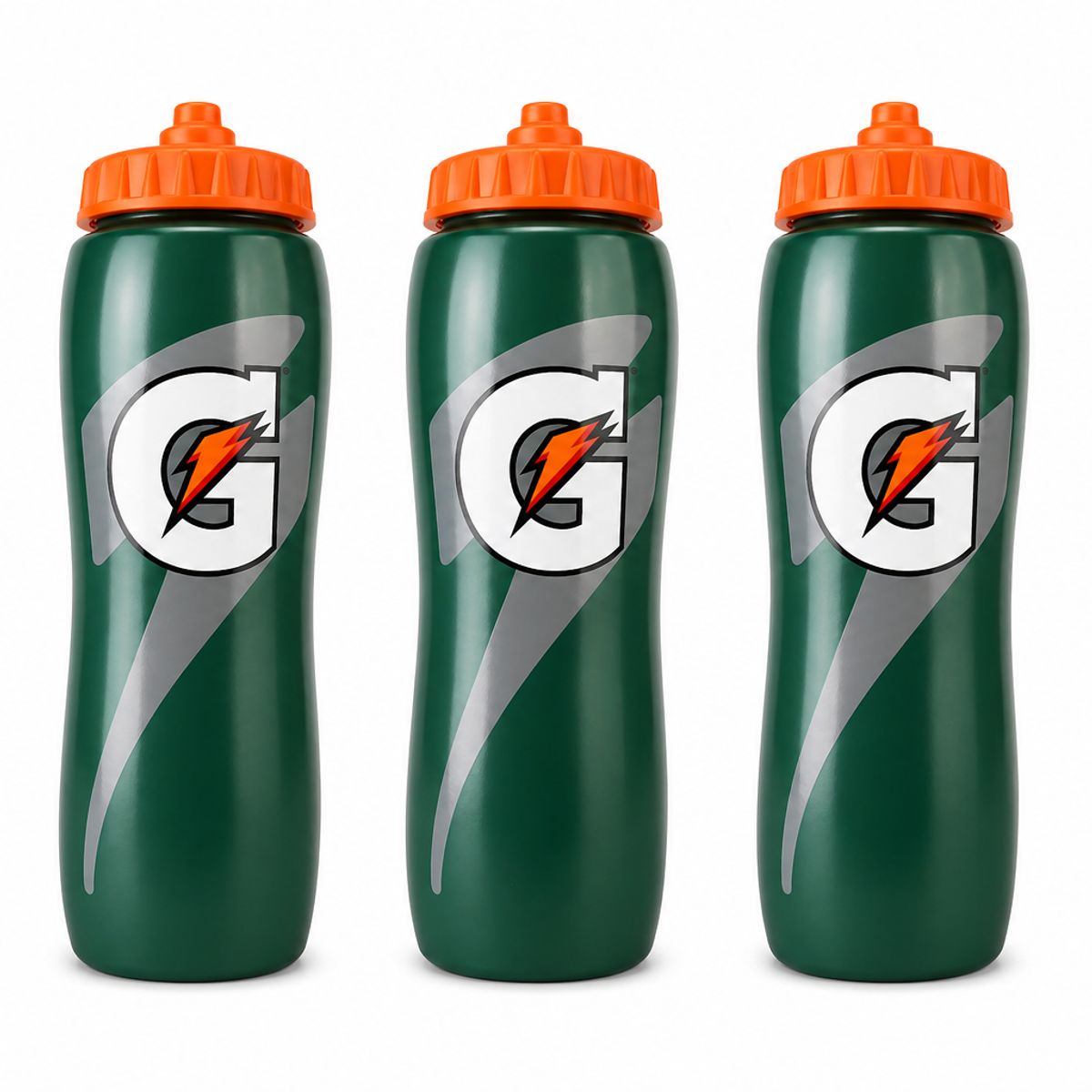 GATORADE - Pack 3 Botellas Gatorade Verde 947ml Squeeze