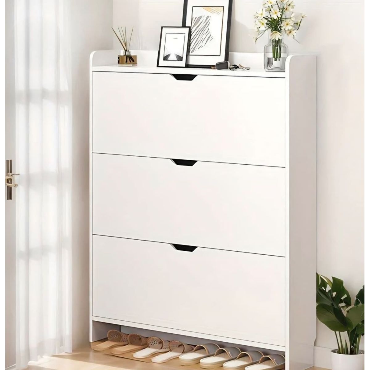 GENERICO - MUEBLE ZAPATERO ORGANIZADOR ESTANTE ARMARIO