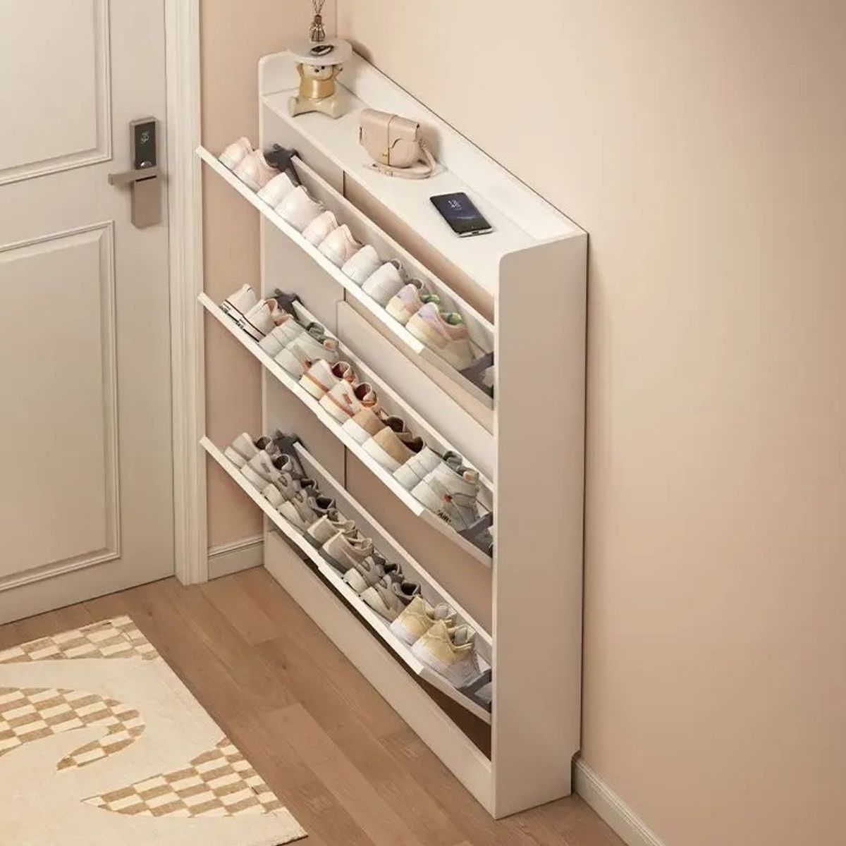 GENERICO - MUEBLE ZAPATERO ORGANIZADOR ESTANTE ARMARIO