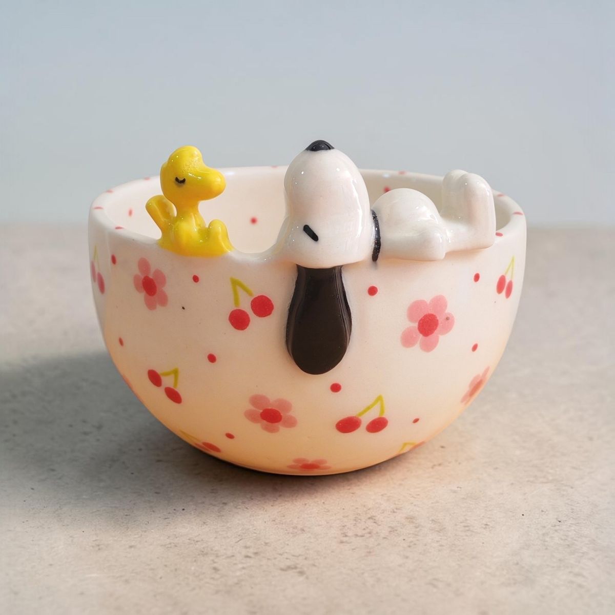 GENERICO - Bowl Snoopy de Cerámica Gres 520ml aprox