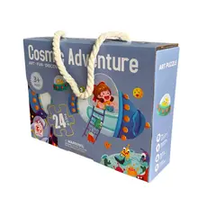 GENERICO - Puzle Infantil Aventura Cosmica 24 Piezas
