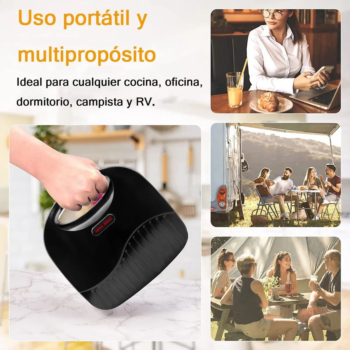 IRM - Waflera De Doble Porcion Placas Antiadherentes Tostador De Masa Dulce Cocina Aperitivos Alta Calidad
