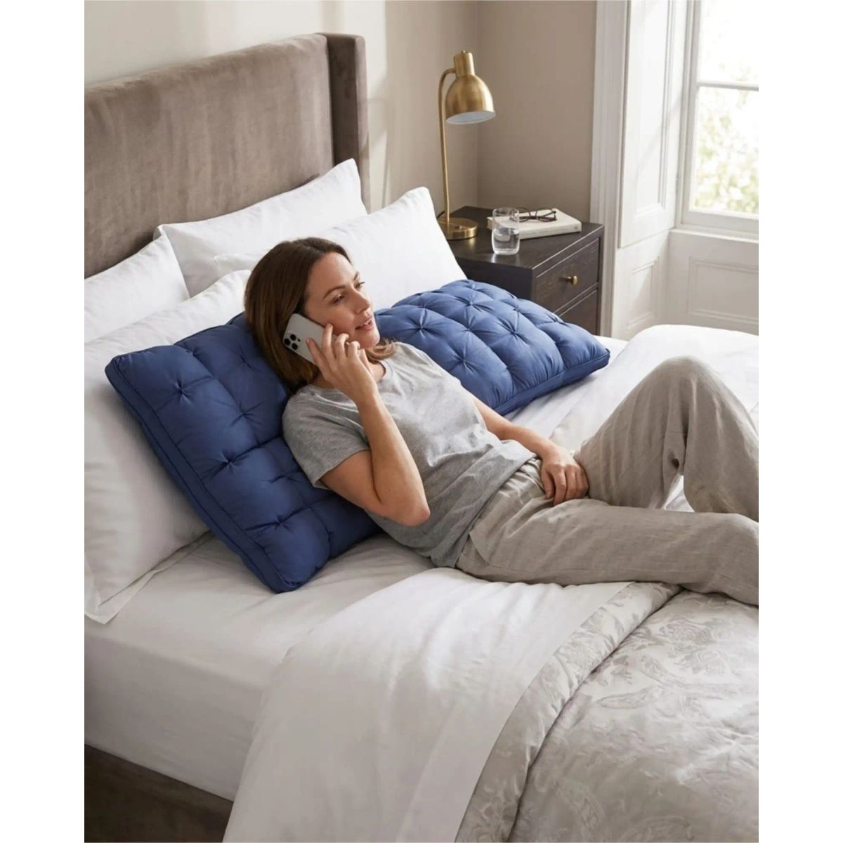 GENERICO - Pack 2 Almohadas Estándar Soft - Ideal para Descanso Diario