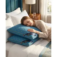GENERICO - Pack 2 Almohadas Estándar Soft - Ideal para Descanso Diario