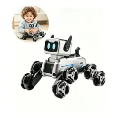 GENERICO - Perro Robot Interactivo Con Control Regalo Niños Navidad