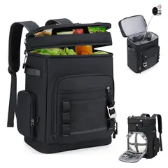 ATURE - Mochila Termica 30l Impermeable Camping Pesca Playa Picnic
