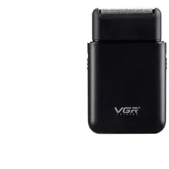 VGR - Afeitadora Mini Shaver y Trimmer VGR390 Viaje Negro