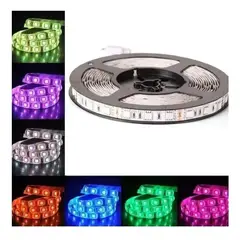 IRM - Cinta Luces Led Colores De 5 Metros Decoracion De Dormitorios Muebles Luces Ambientales Con Mando