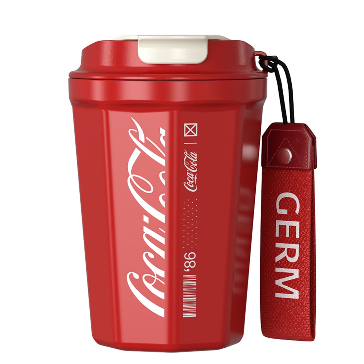 GERM - Vaso Termico MUG Germ Coca-Cola Acero Inoxidable 390ML Red