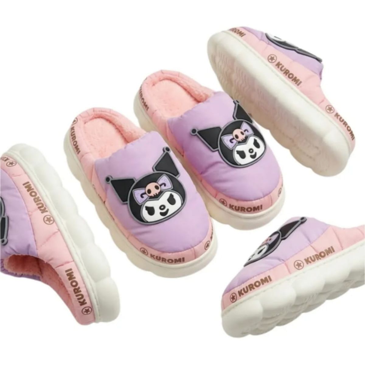 SHOES AND SHOES - Pantuflas Mujer Impermeables Kawaii
