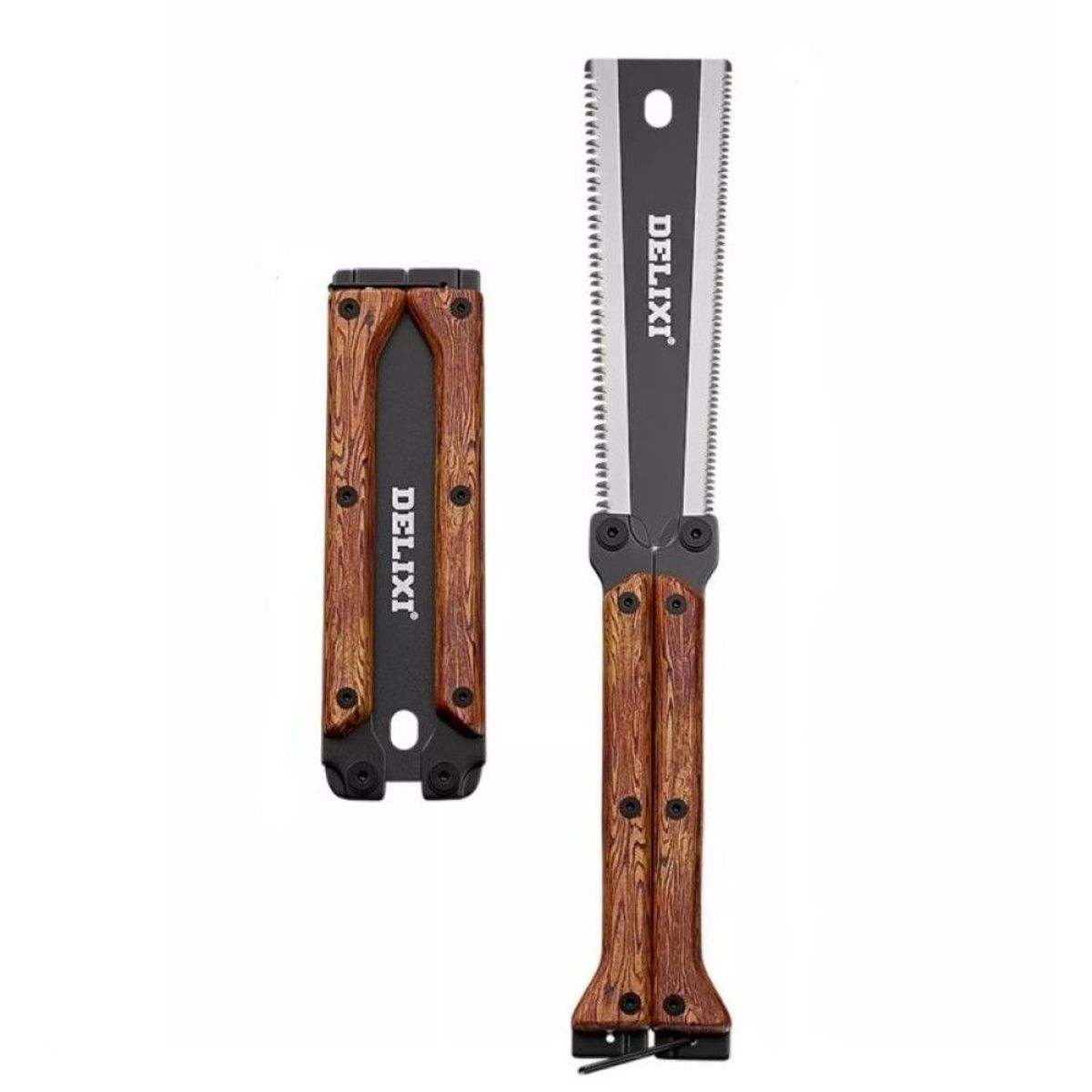 GENERICO - Sierra Japonesa Serrucho Japonés Portátil Plegable 30cm