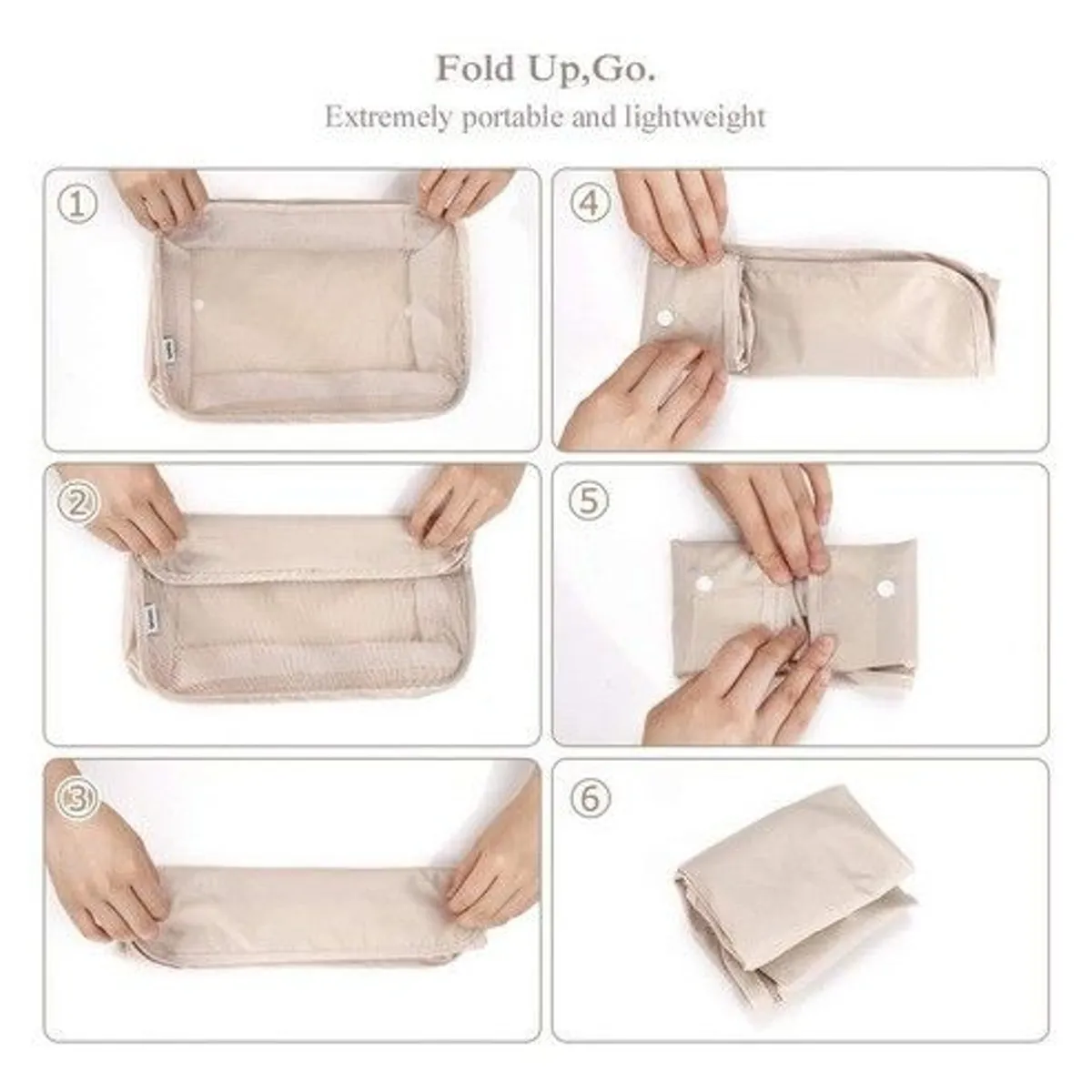 GENERICO - Organizador Maleta Set 8 Bolsas Viaje Equipaje