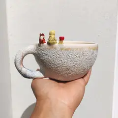 GENERICO - Taza Principito de Cerámica Gres 350ml