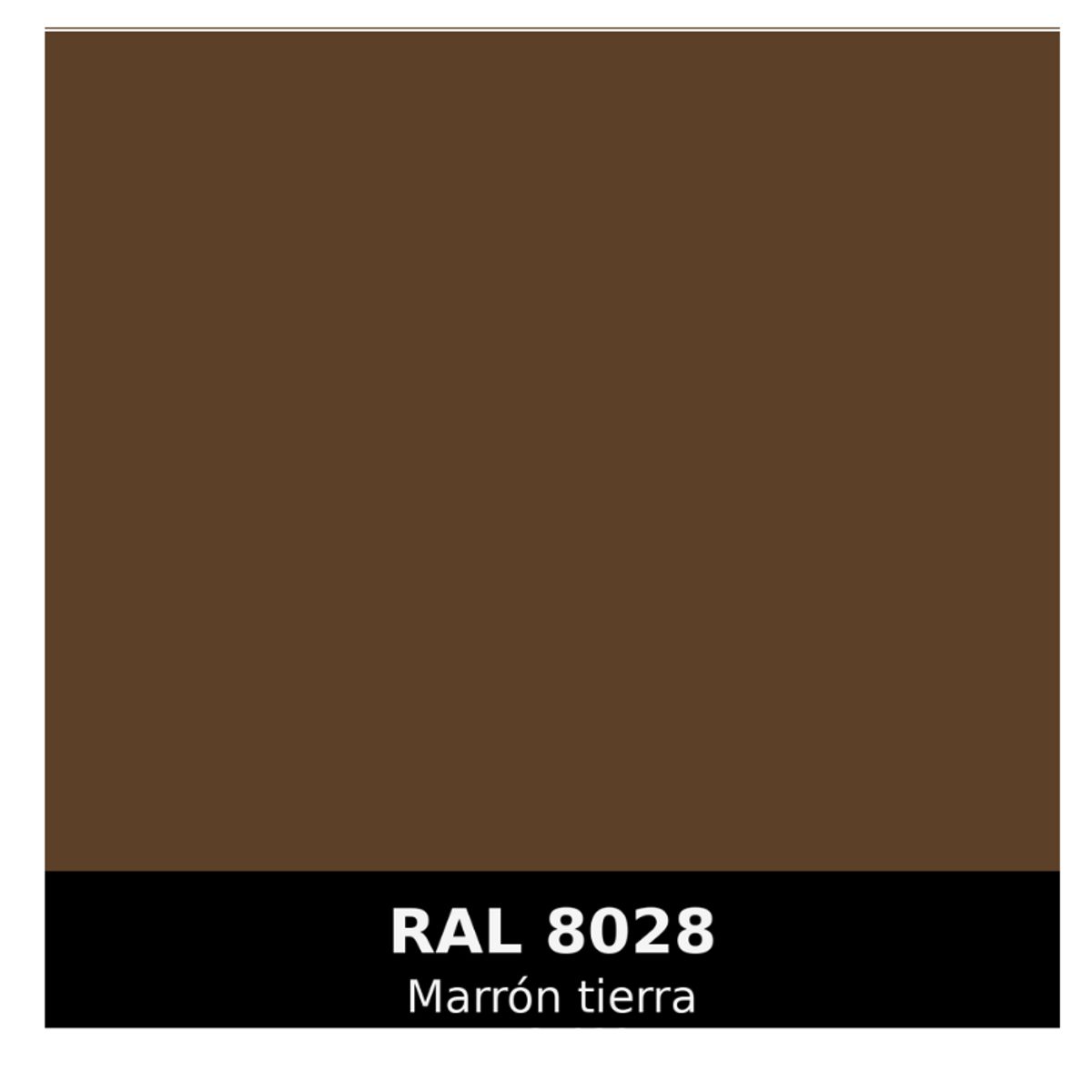 EPOXY - Pintura Epóxica Hospitalaria Sanicore CuSafe - MUROS Y PISOS - SIN OLOR - PRO 8L -  MARRÓN TIERRA