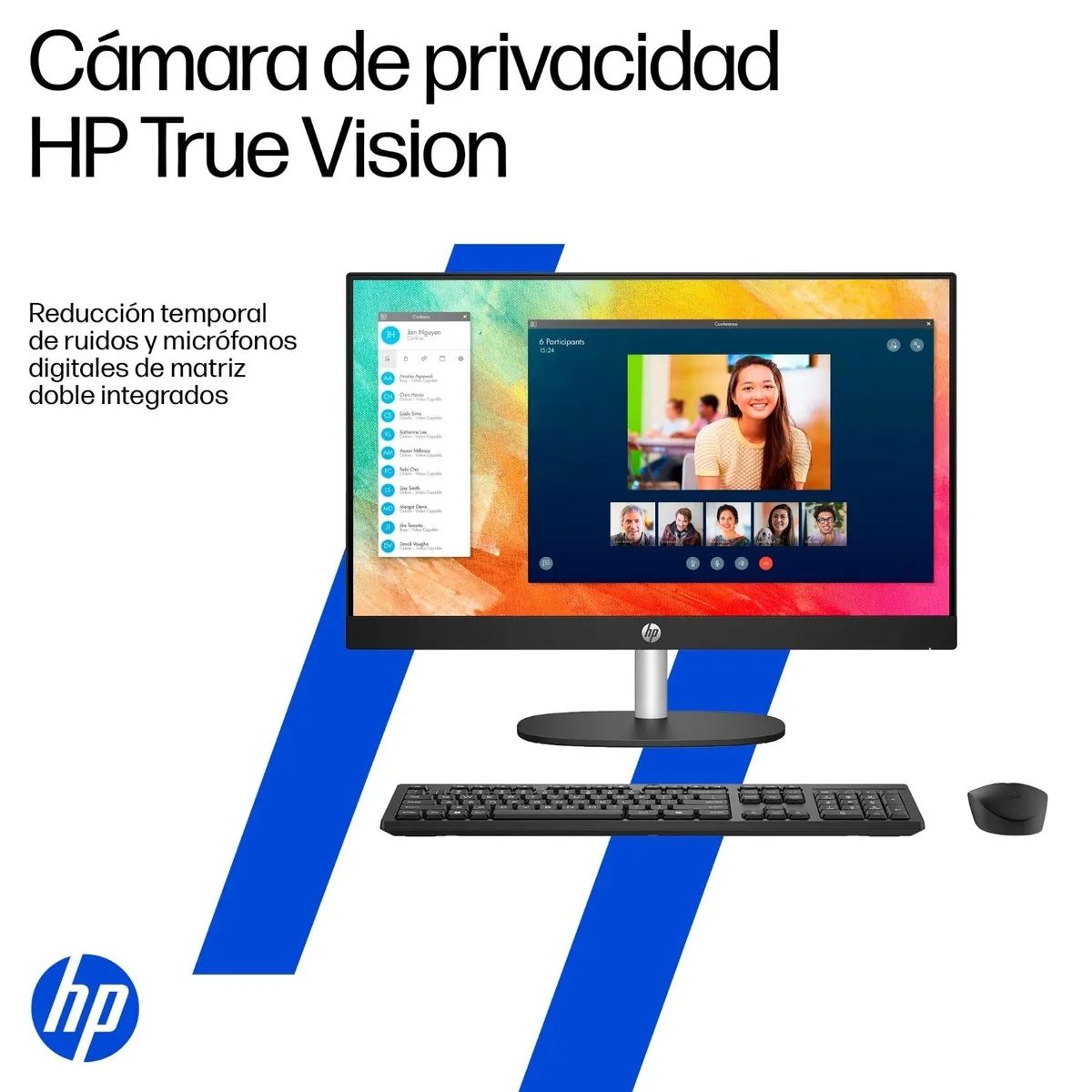 All In One HP Core i3 8GB 512GB 24