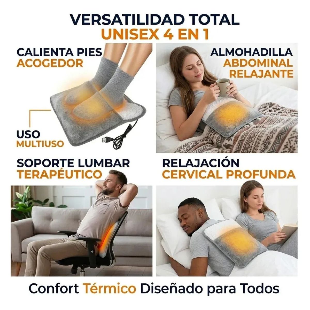 MOVI - Calienta Pies Multiuso USB