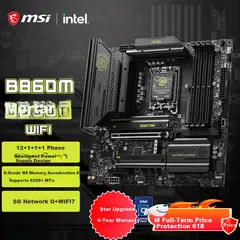 MSI - Placa Madre MAG B860M Mortar WiFi7 LGA1851