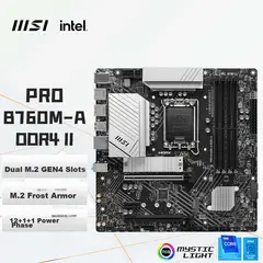 MSI - Placa Madre PRO B760M-A DDR4 II LGA1700