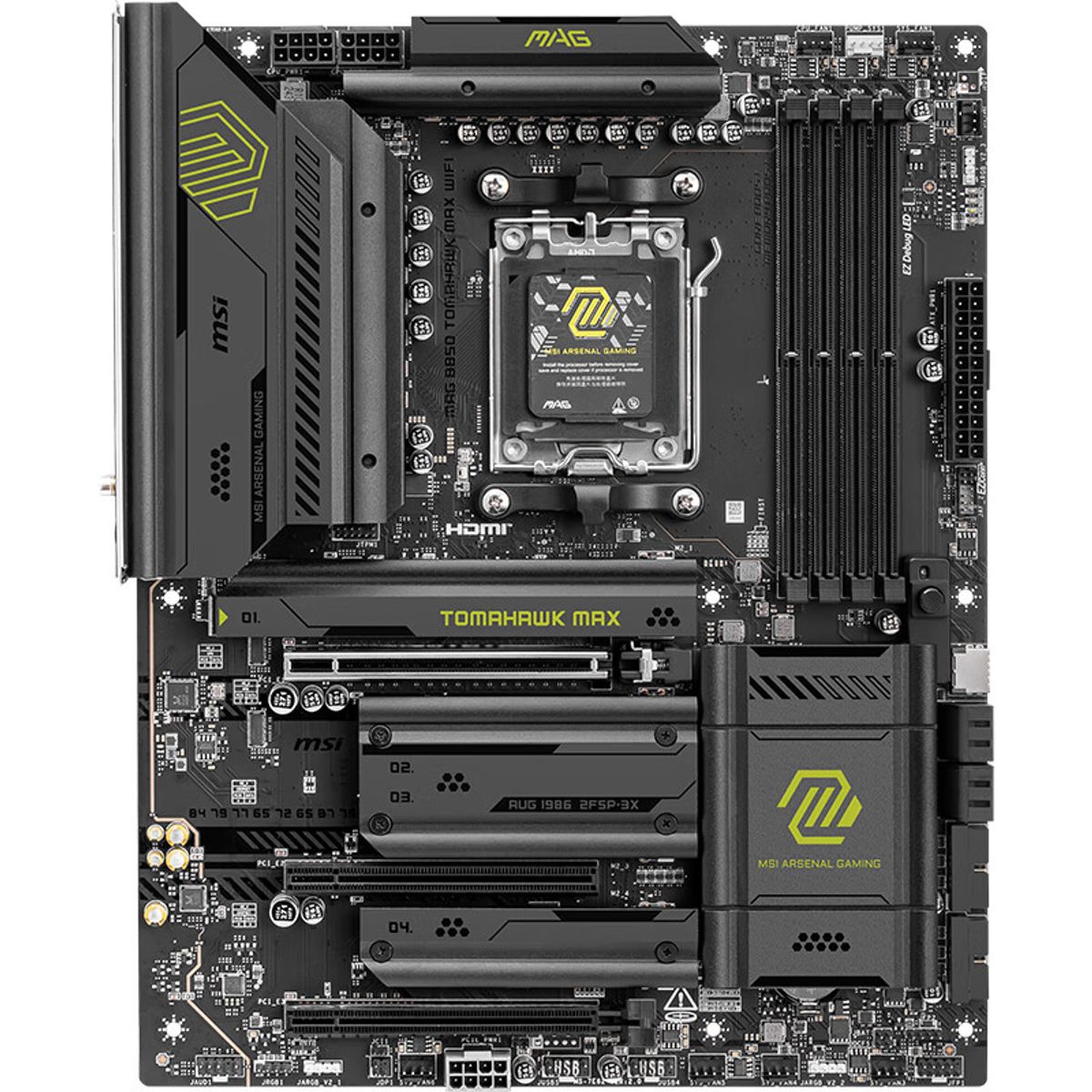 MSI - Placa Madre MSI MAG B850 Tomahawk Max WiFi AM5
