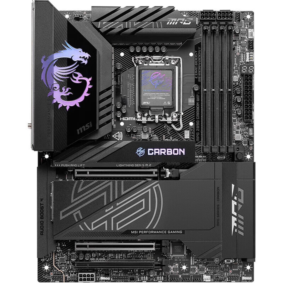 MSI - Placa Madre MSI MPG Z890 Carbon WiFi LGA1851