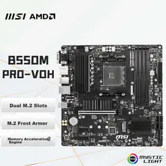 MSI - Placa Madre B550M PRO-VDH DDR4 AM4