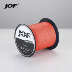 GENERICO - Multifilamento Jof 0.16mm Naranja 300 Metros 8 Hebras Resiste 8,3 Kilos