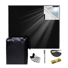 ATURE - Cortinas Blackout Portátiles De Tela Oxford Recortar 1.453m