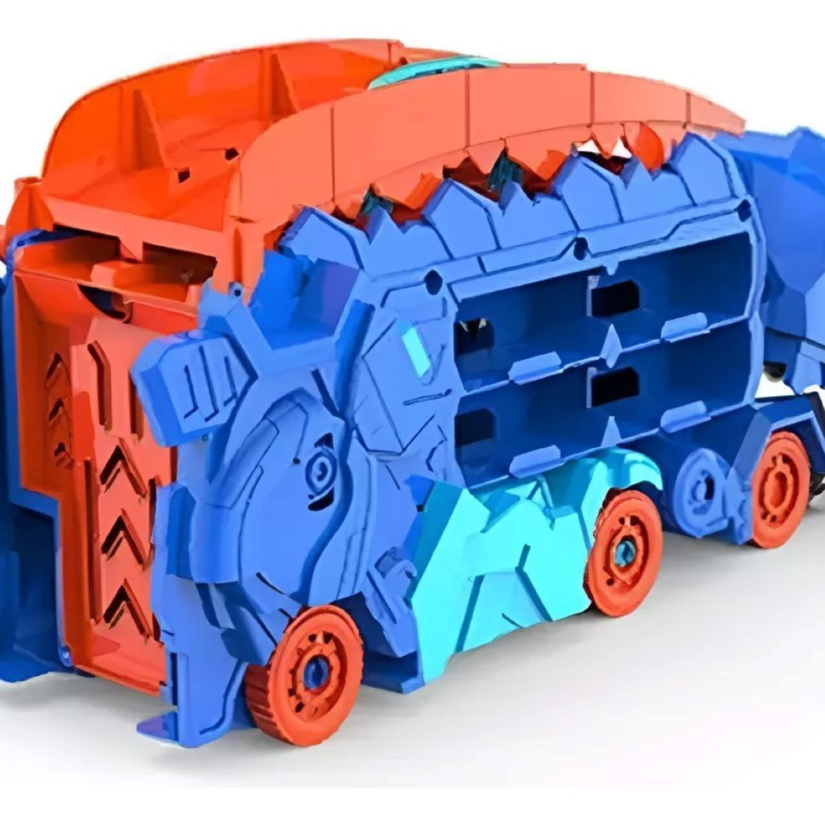 GENERICO - Minicamión 8 Coches De Juguete Con Forma De Dinosaurio