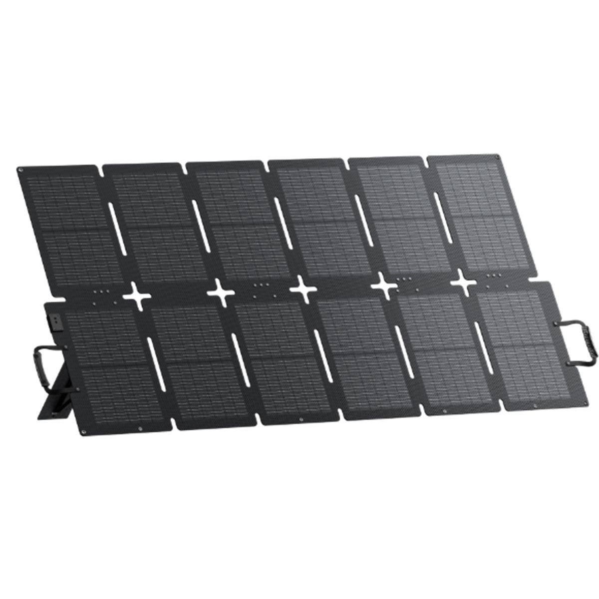 BLUETTI - BLUETTI Panel Solar 220W Cargador Solar Plegable con Soportes Ajustables para Autocaravanas y Acampadas