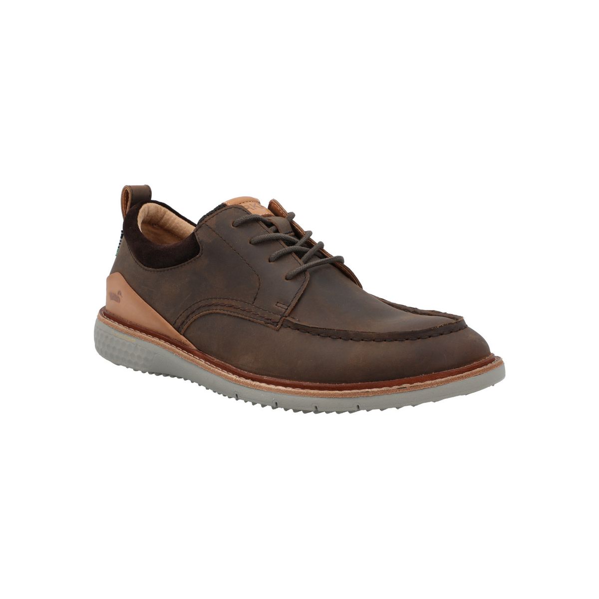 ROCKFORD - Zapato Cuero Hombre Aprel Café ROCKFORD