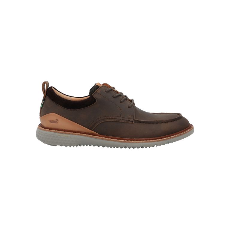 Zapato Cuero Hombre Aprel Café