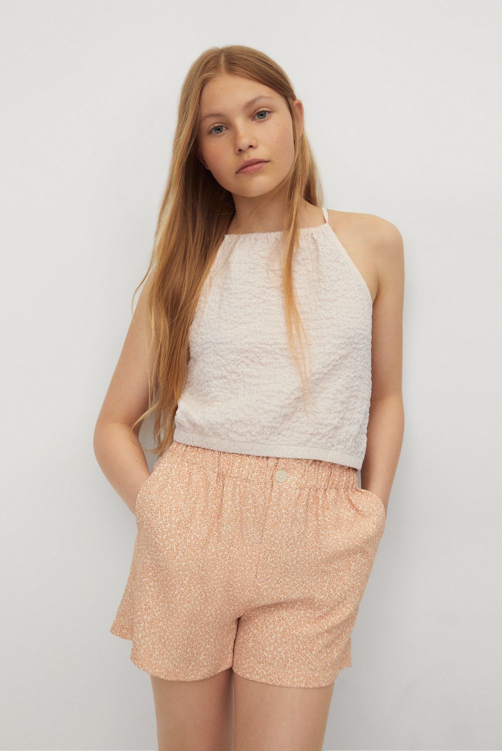 MANGO TEEN - Short Estampado Floral