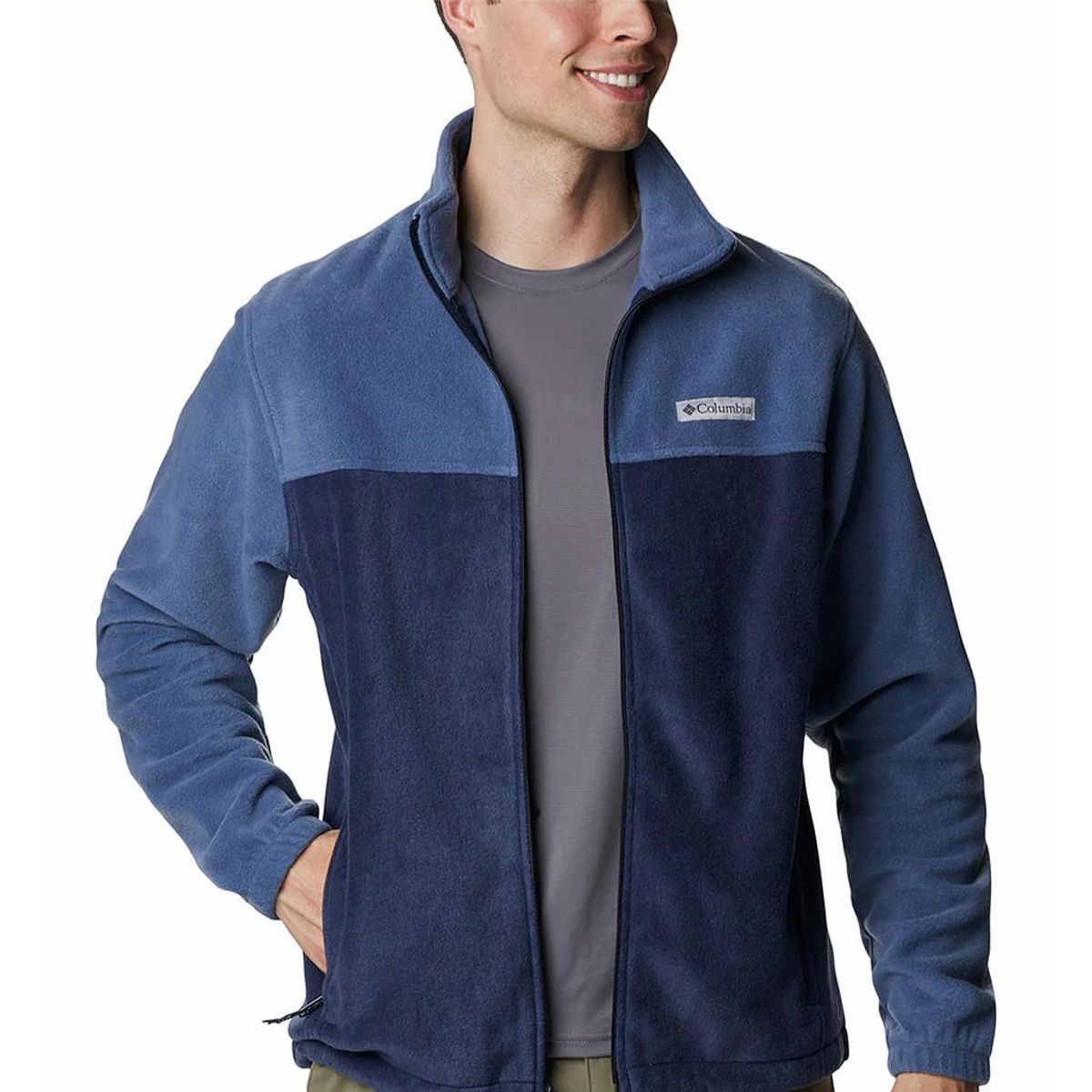 COLUMBIA - Polar Hombre Columbia Steens Mountain Full Zip 2.0 Azul