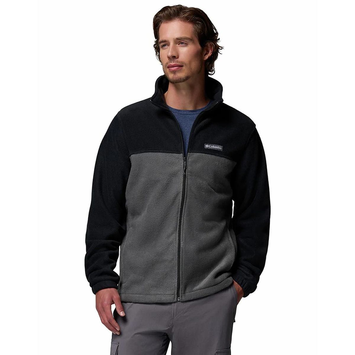 COLUMBIA - Polar Hombre Columbia Steens Mountain Full Zip 2.0 Negro Gris