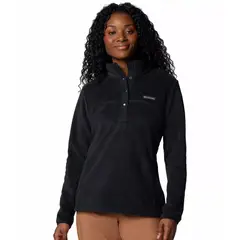 COLUMBIA - Polar Mujer Benton Springs 1/2 Negro