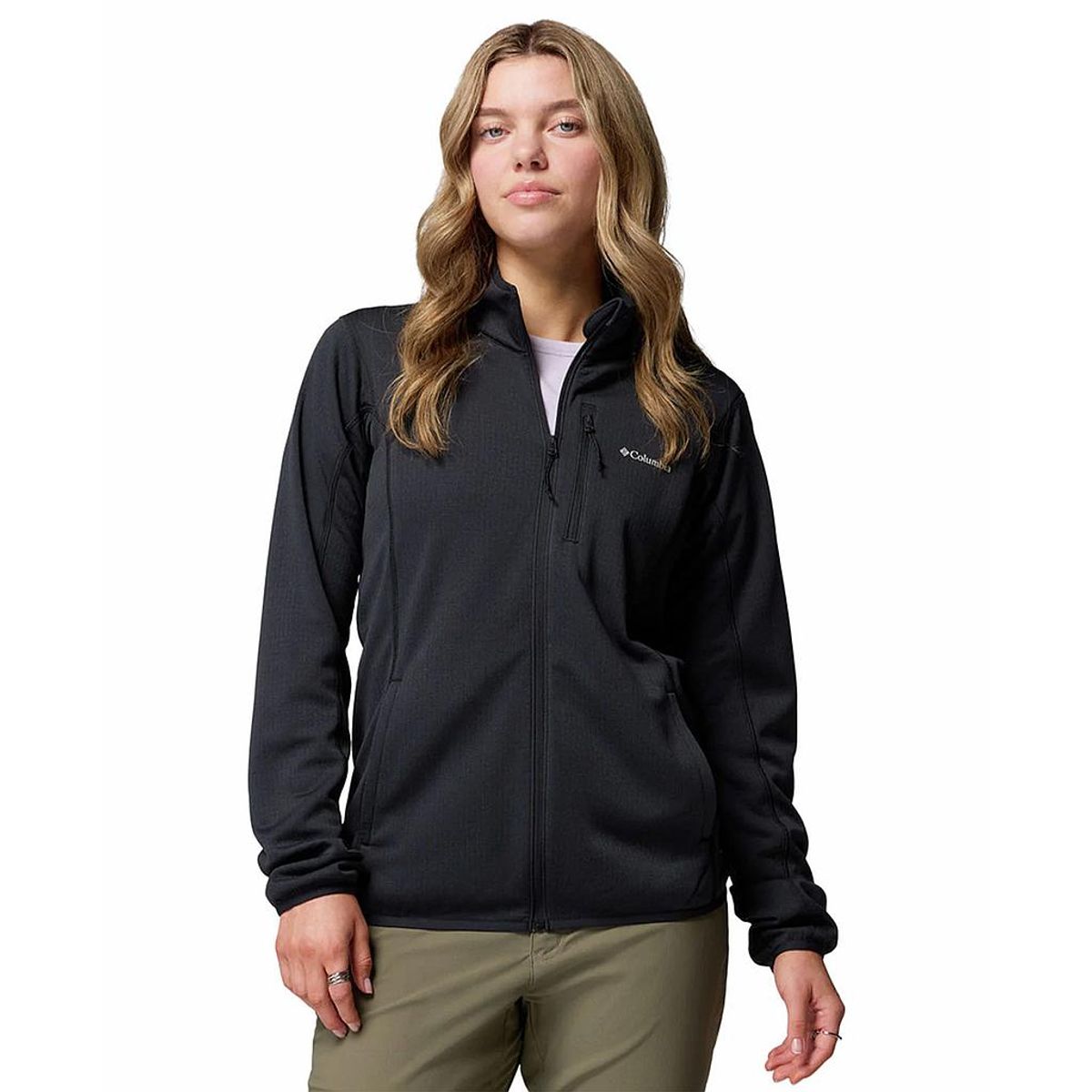 COLUMBIA - Polar Mujer Columbia Basin Trail III Full Zip Negro
