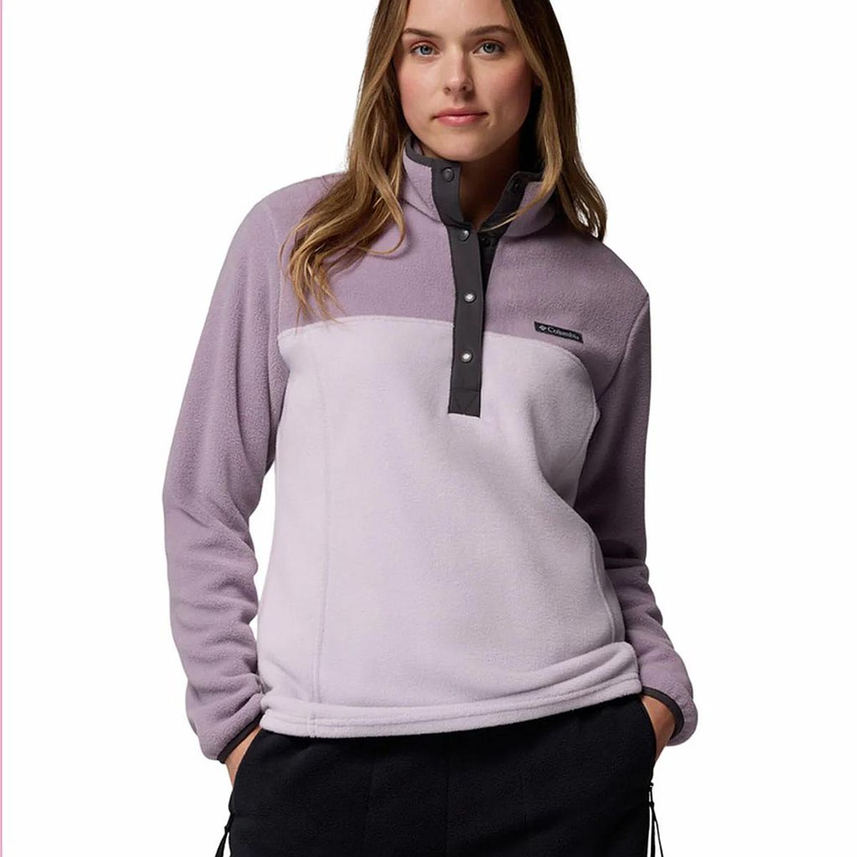 COLUMBIA - Polar Mujer Columbia Benton Springs 1/2 Rosado
