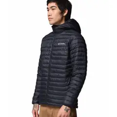 COLUMBIA - Parka Hombre Powder Pass Hooded Negro
