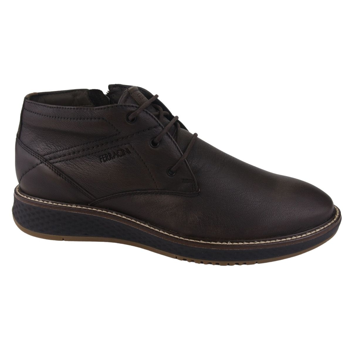 FERRACINI - Botin Hombre Café Oscuro Casual Ferracini 3300