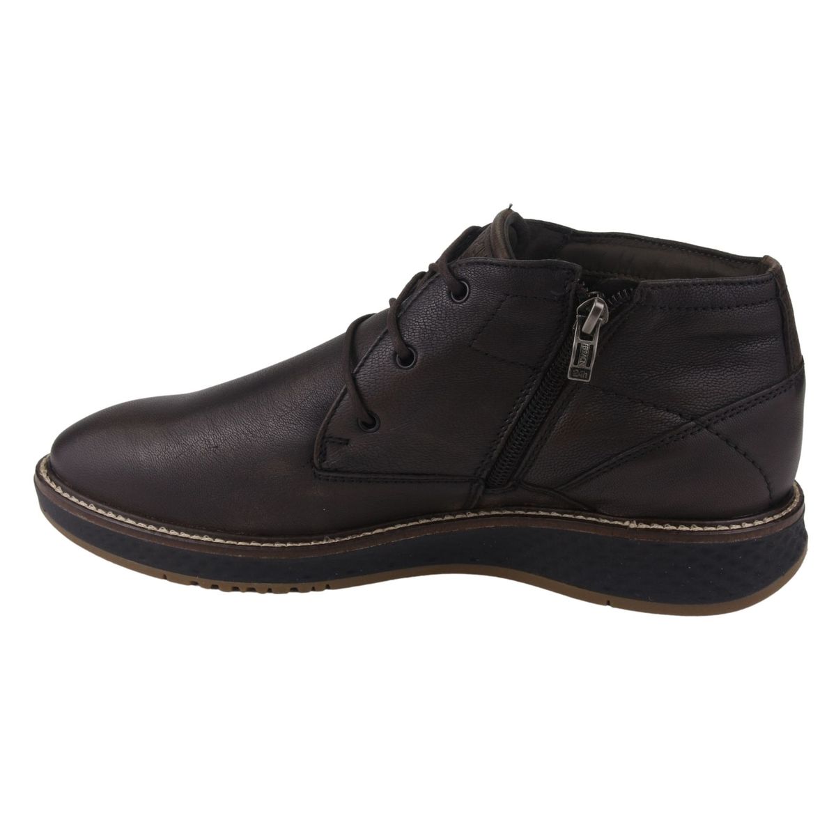 FERRACINI - Botin Hombre Café Oscuro Casual Ferracini 3300
