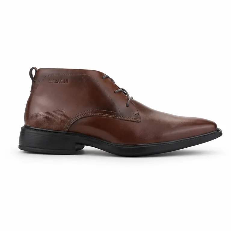 Botin Hombre Café Casual 6867
