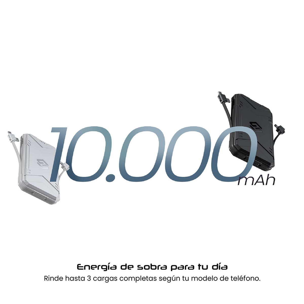 SLEVE - Bateria Externa Sleve Power X 10.000 Mah Black