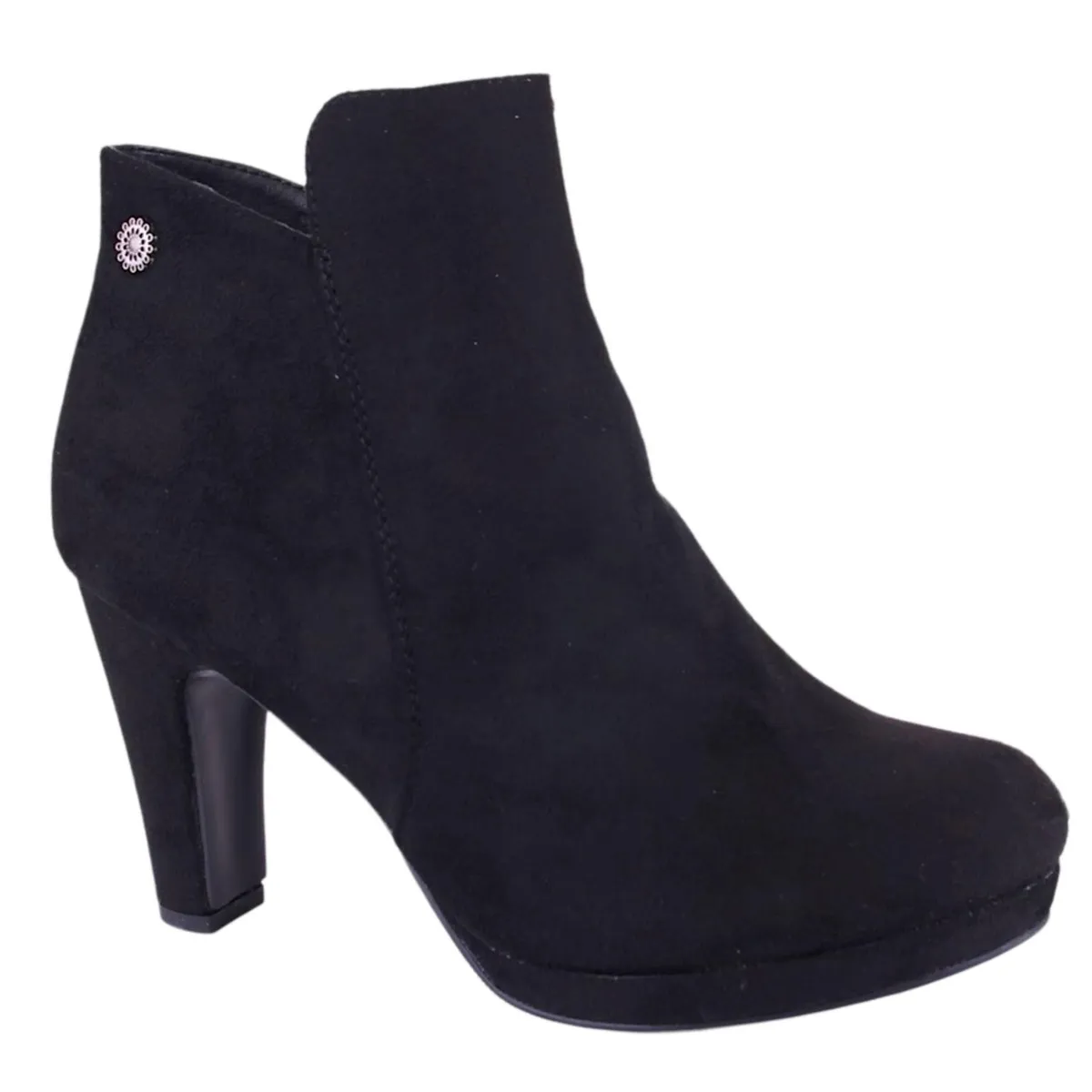 CHALADA - Botin Mujer Negro Moda Chalada Plataform10