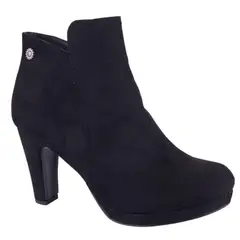 CHALADA - Botin Mujer Negro Moda Plataform10