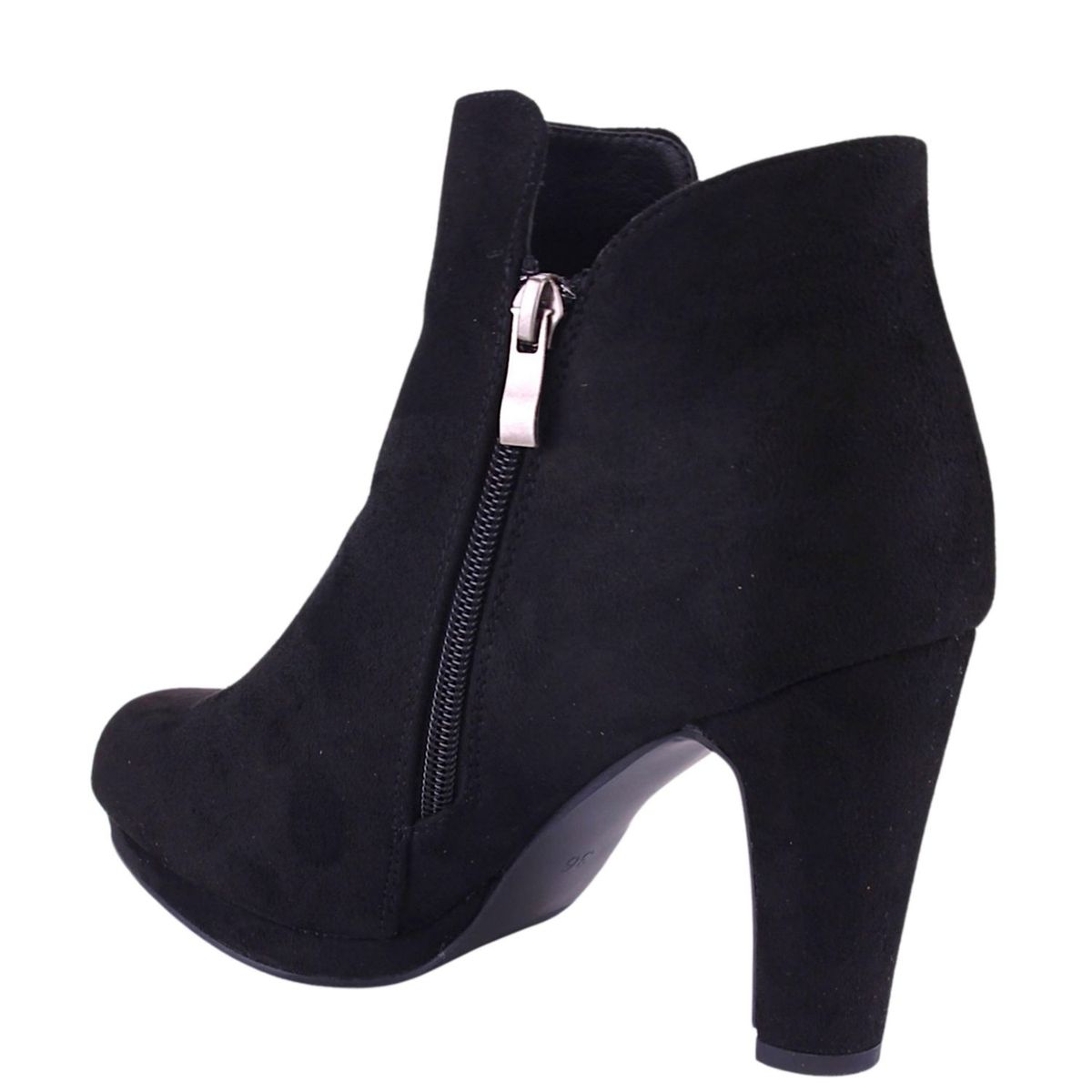 CHALADA - Botin Mujer Negro Moda Chalada Plataform10