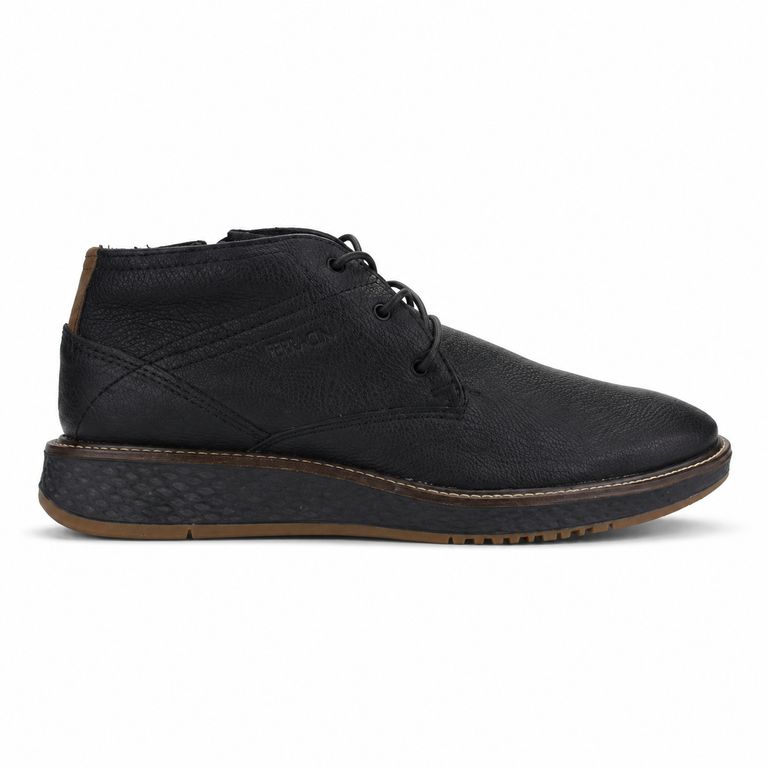Botin Hombre Negro Casual 3300
