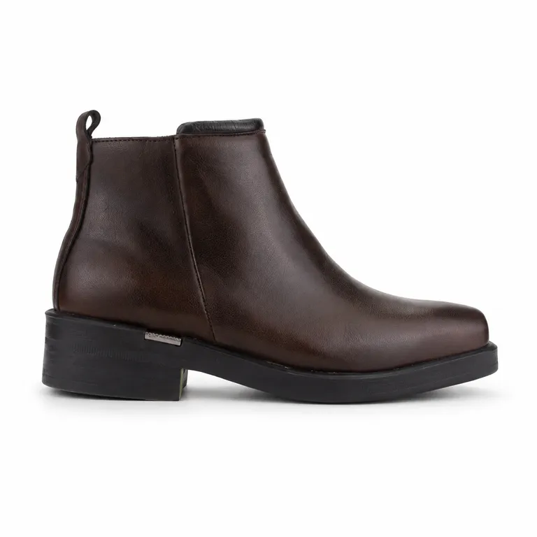 Botin Hombre Café Casual 6694