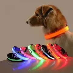 GENERAL ELECTRIC - Collar Luminoso LED para Mascotas Perros y Gatos colores Surtidos