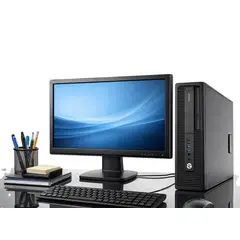 HP - Computador Core I7, Ssd 120gb 16gb Ddr4 Monitor 19, Wifi Reacondicionado