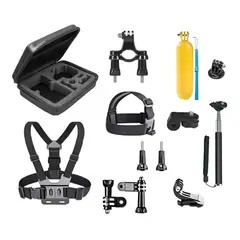 GENERICO - Kit de accesorios para cámara deportiva 13 piezas